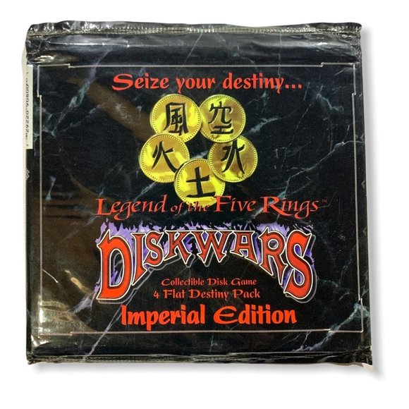 π2/$20πFantasy Flight Games Diskwars: L5R Imperial Edition Destiny Pack Sealed - Picture 2 of 4
